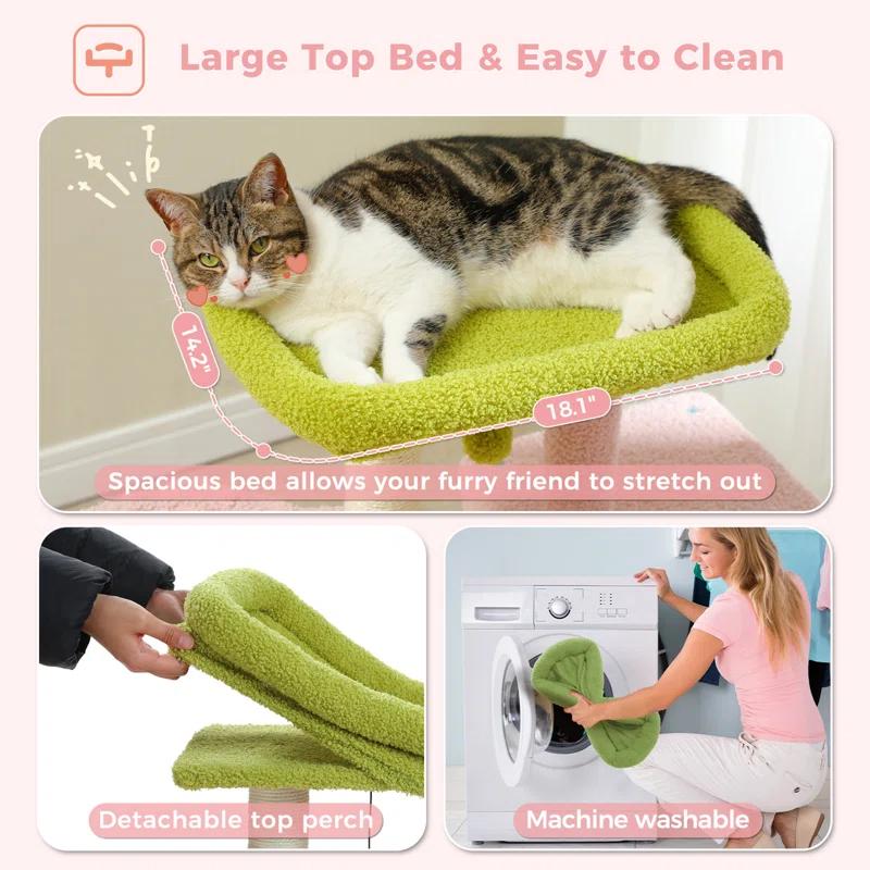 Indoor 35.4"H Cat Tree