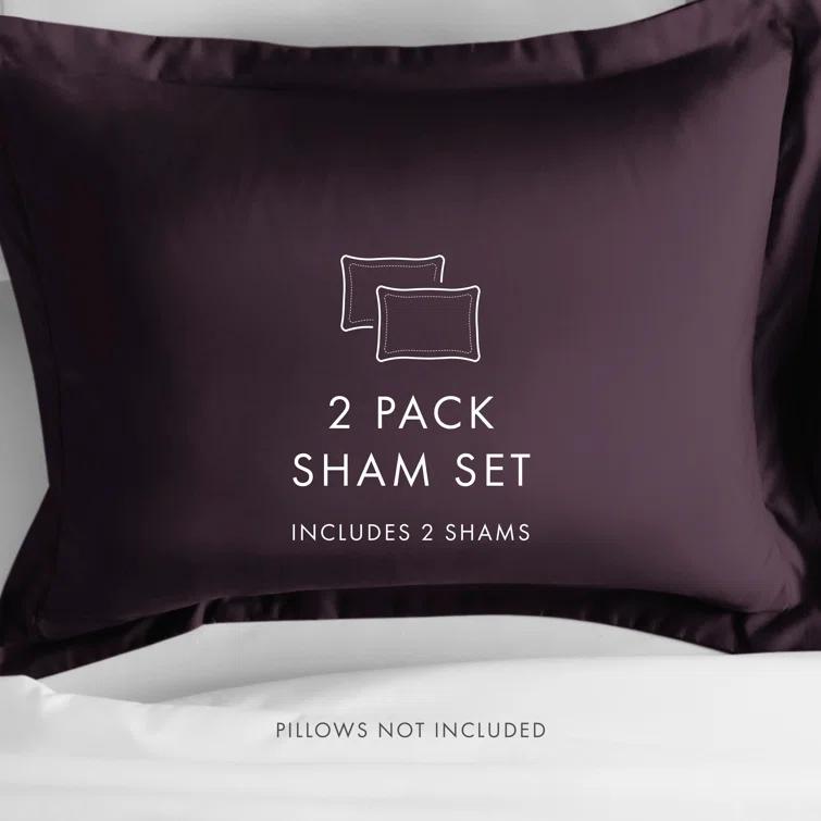 Becky Cameron Pillow Shams 2-Pack Microfiber Ultra Soft Bedding (Set of 2)