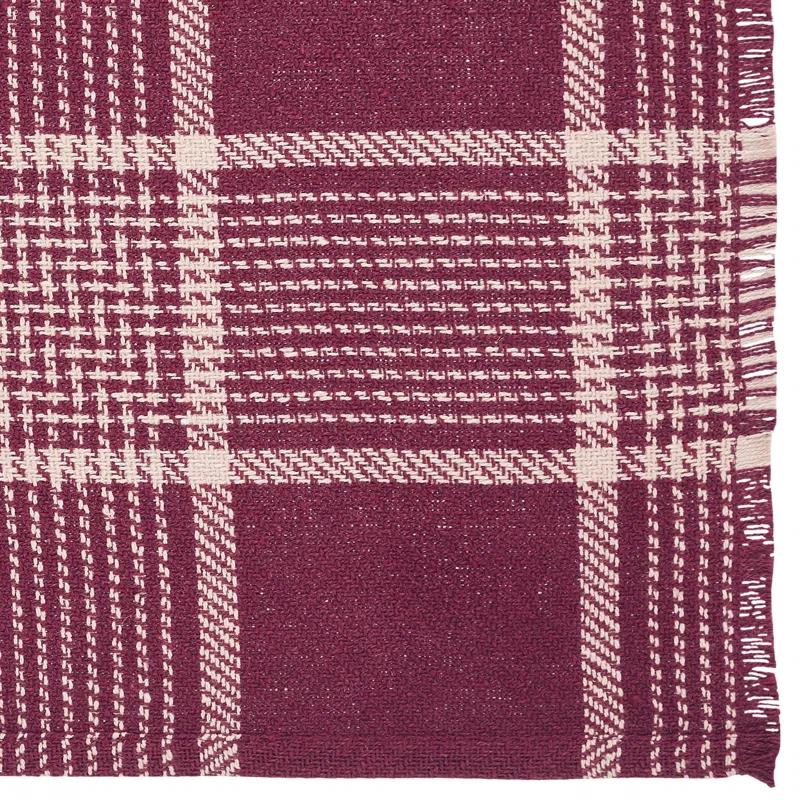 Gracie Oaks Vitala Plaid Rectangle Placemat (Set of 2)