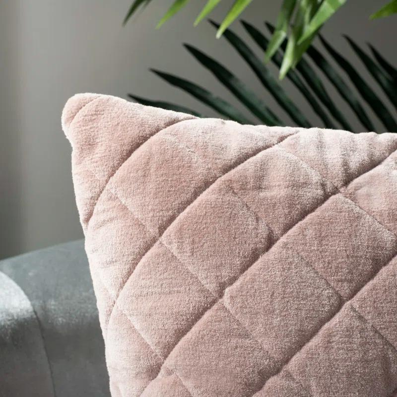 Safavieh Harper Embroidered Velvet Throw Pillow
