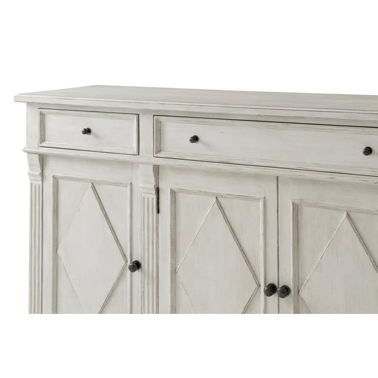 Theodore Alexander Tavel 71.75'' Solid Wood Sideboard
