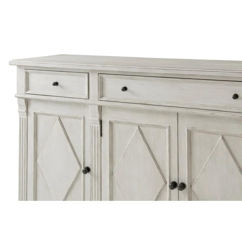 Theodore Alexander Tavel 71.75'' Solid Wood Sideboard