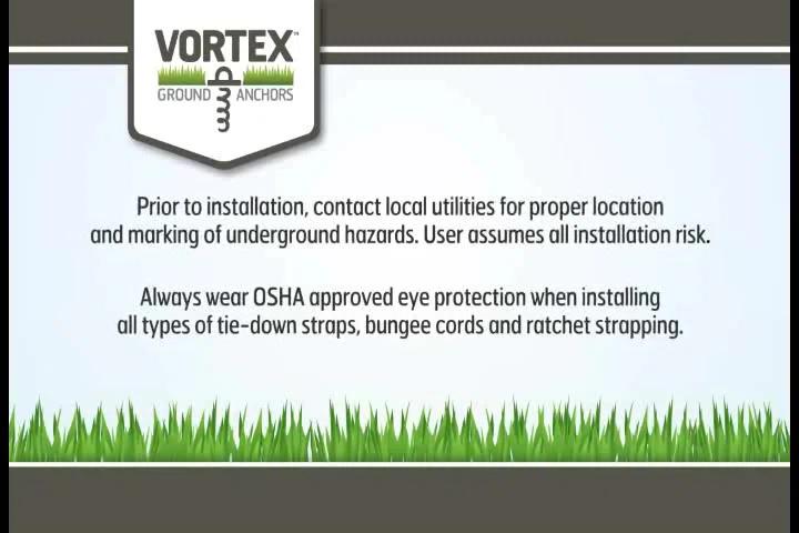 Vortex Gardening Ground Anchor (Set of 4)