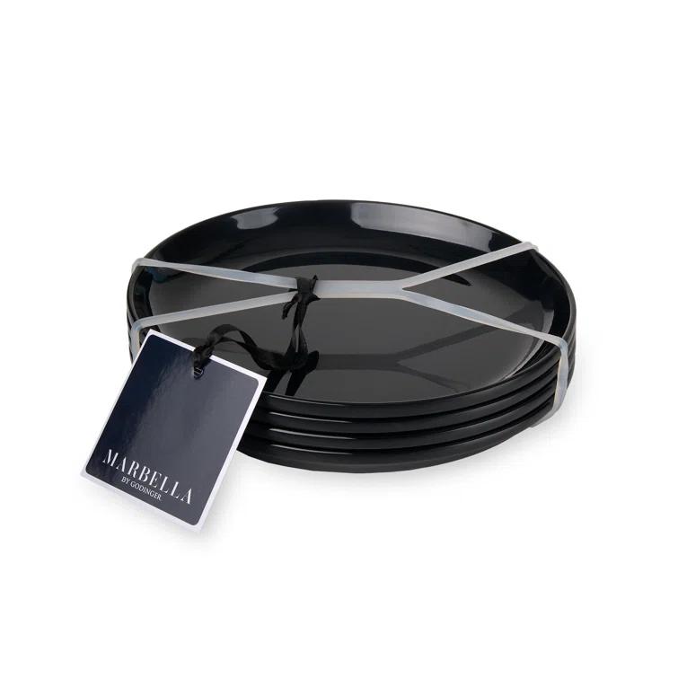 Marbella Melamine Stacking Salad Plate (Set of 4)