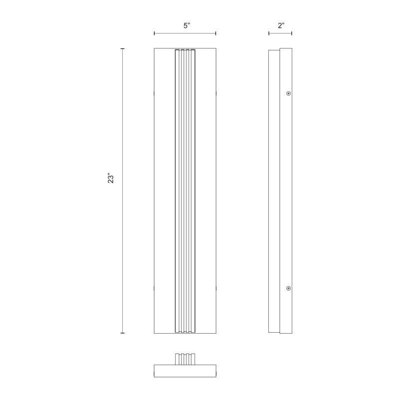 Alora Lighting Kismet Dimmable LED Bath Bar