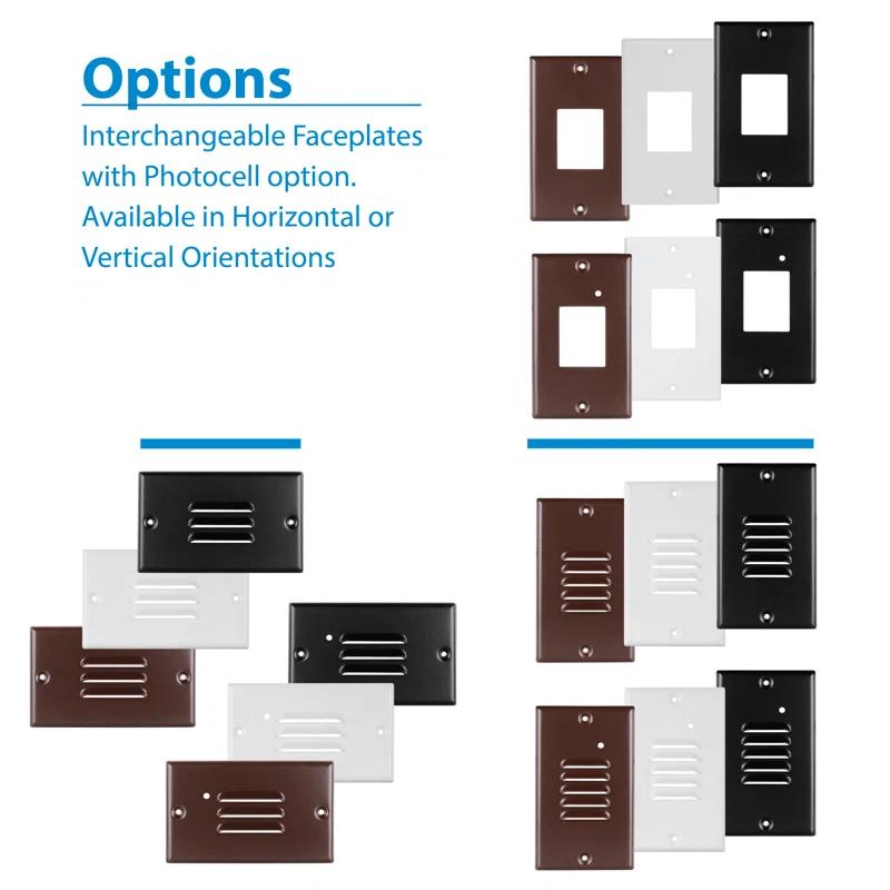 NICOR Lighting Integrated LED Step Light