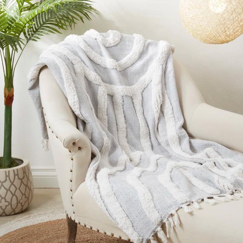 Saro Sevan Collection Throw Blanket