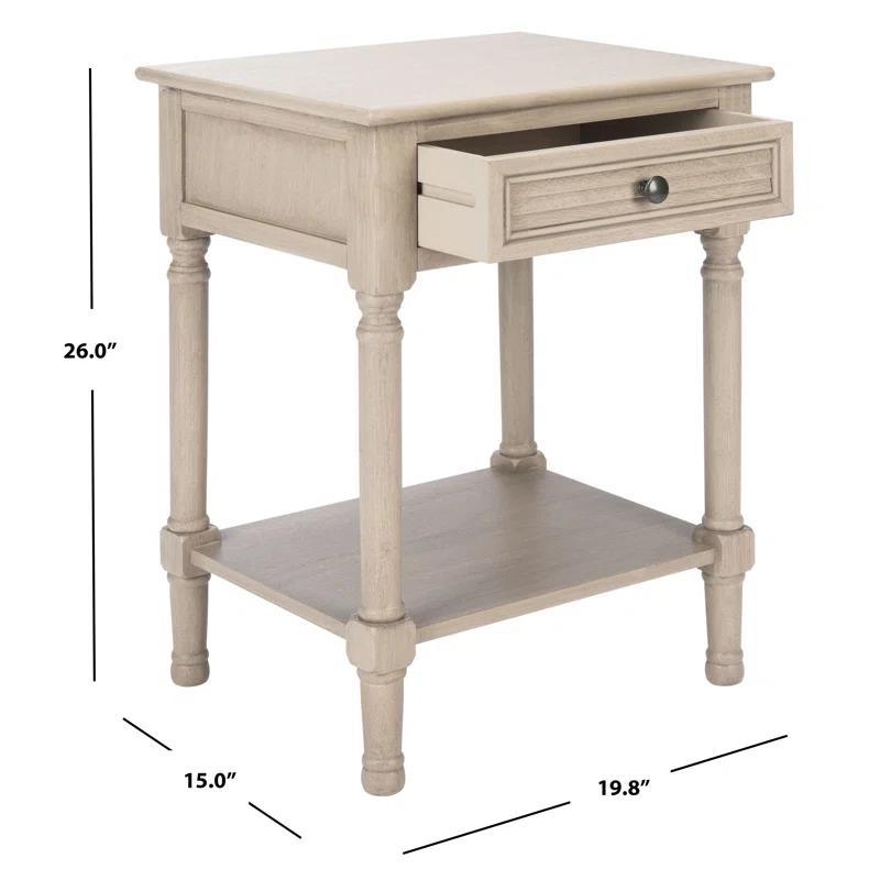 Russ End Table with Storage