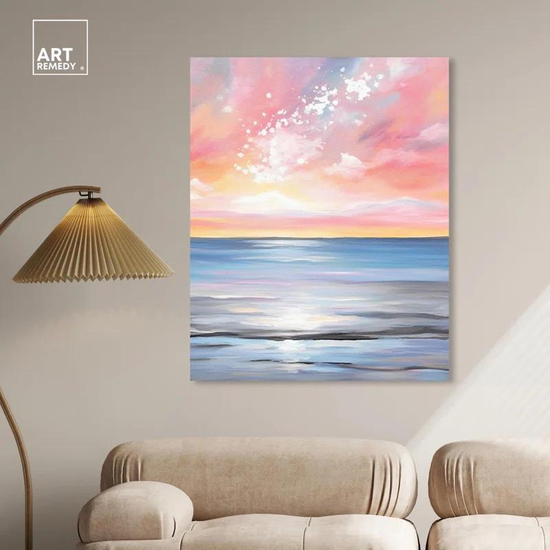 Art Remedy Whimsical Ocean Breeze Canvas Coastal Wall Art by Art Remedy
