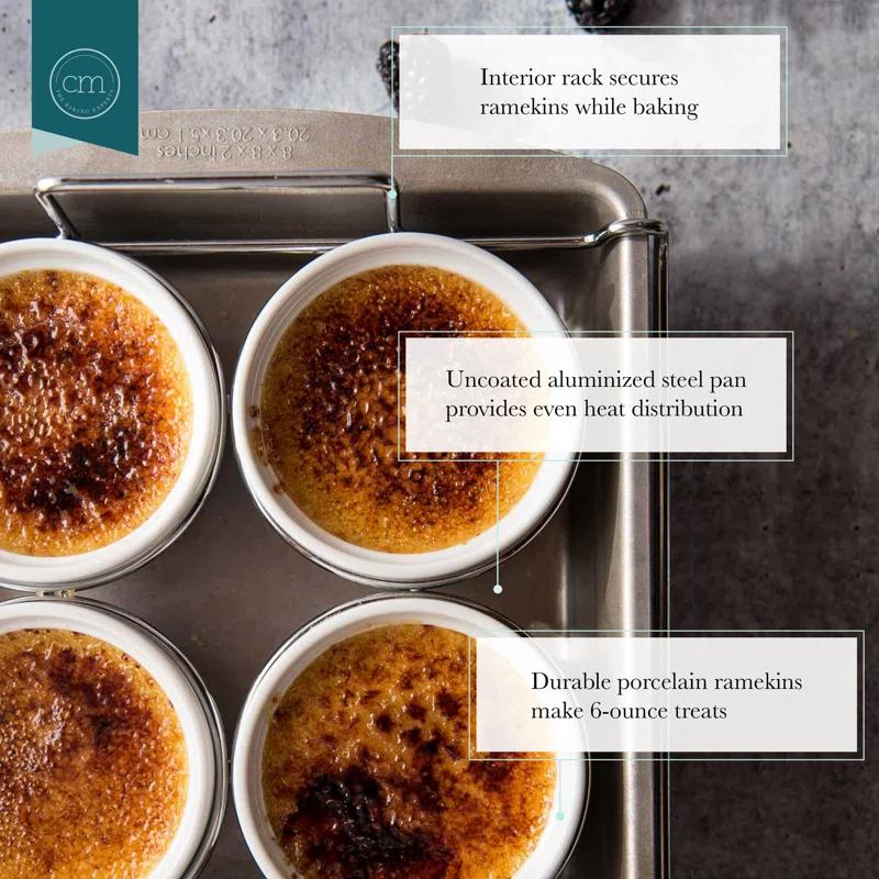 Chicago Metallic Chicago Metallic Professional Crème Brulee Set (Set of 6)