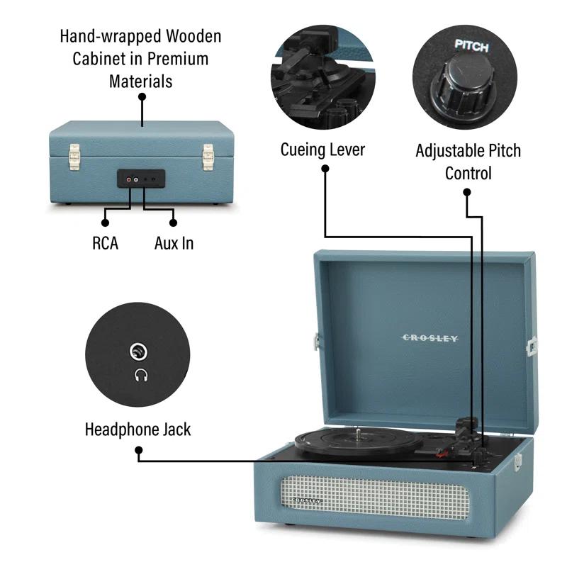 Crosley Voyager Bluetooth Record Player