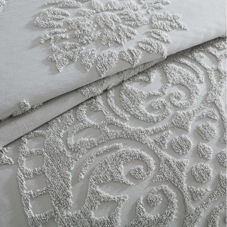 Beatrice Home Fashions Medallion Cotton Farmhouse / Country Quilt