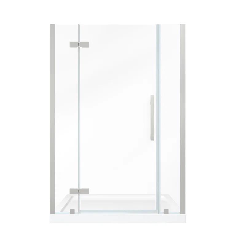 Ove Decors Endless Tampa 47" W x 72" H Alcove Frameless Shower Kit, Door, 2 Panel, Base TA1330220