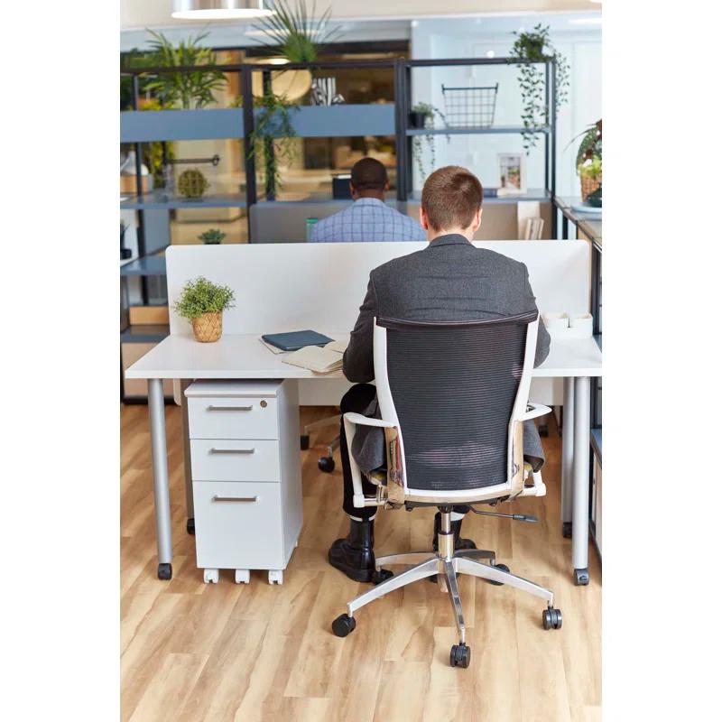 Safco Products Company Resi Mobile Pedestal Storage File Cabinet