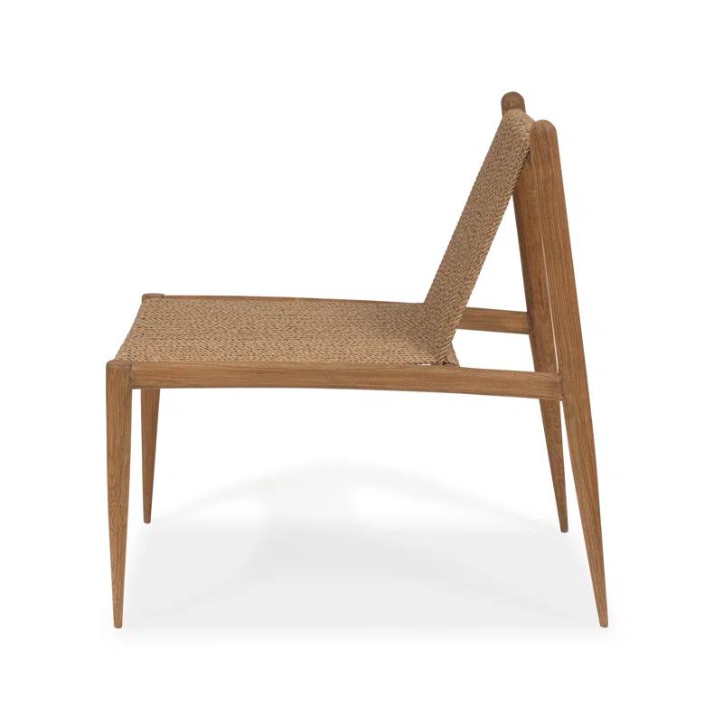 Brownstone Furniture Montauk Solid Wood Ladder Back Side Chair in Praline | Wayfair