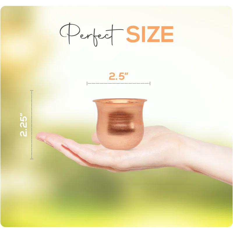 Marrgon Marrgon Copper Rain Chain with Pot Style Cups for Gutter Downspout Replacement