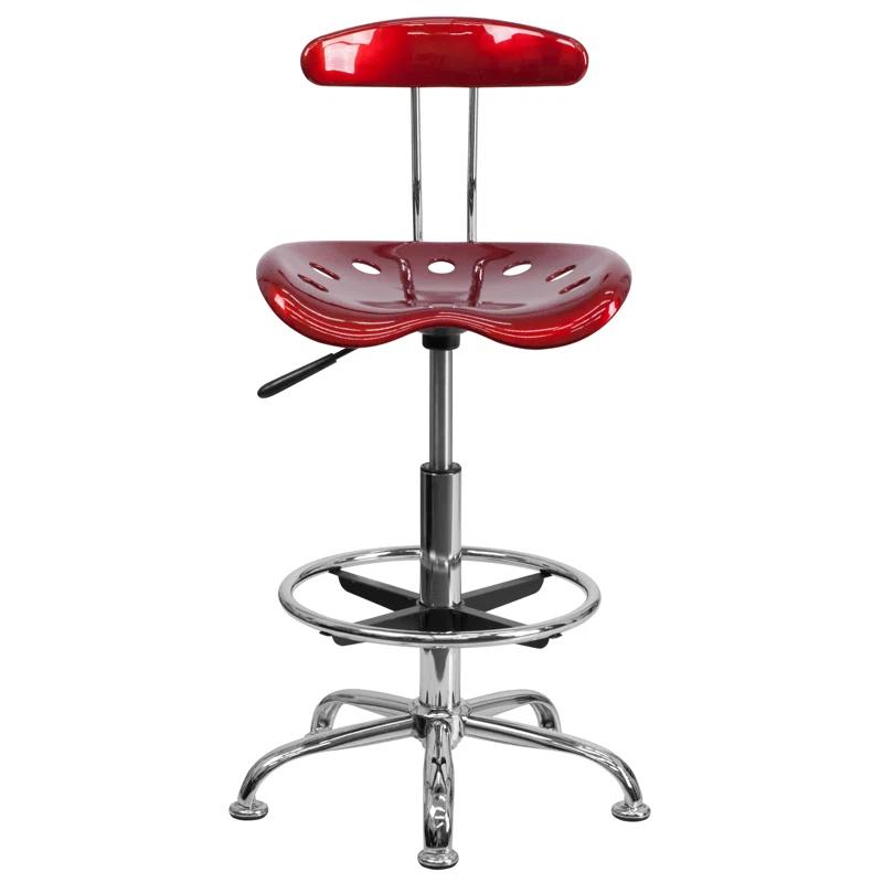 Flash Furniture Monroe Adjustable Height Swivel Bar Stool