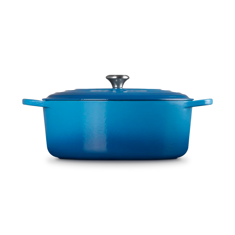 Le Creuset Enameled Cast Iron Oval Dutch Oven with Lid