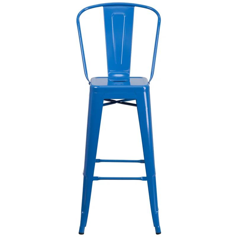 Flash Furniture Metal Outdoor Stool