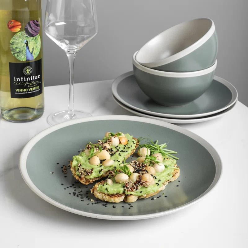 Stone Lain Stone Lain Serenity 32-Piece Dinnerware Set Stoneware