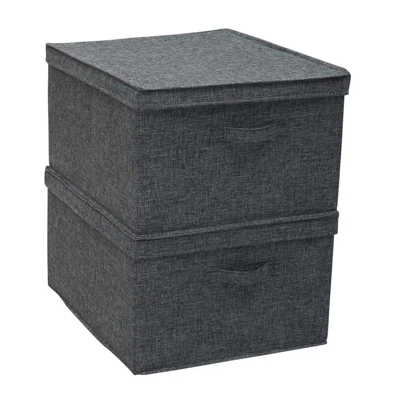 Household Essentials Household Essentials Fabric Bin (Set of 2)