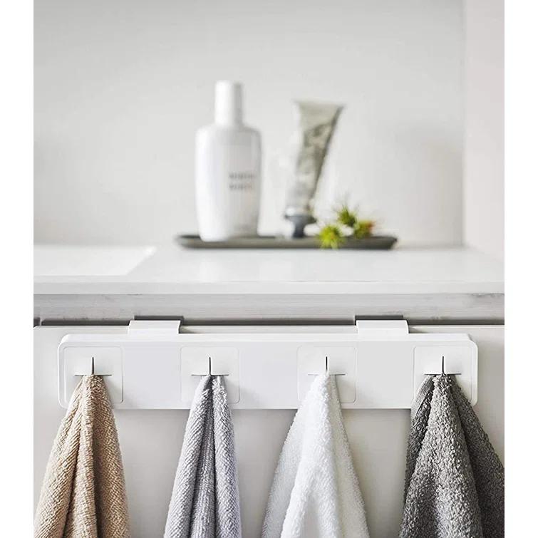 Yamazaki Home Yamazaki Home Self Adhesive Towel Holder, Plastic, No Assembly Req. 5197