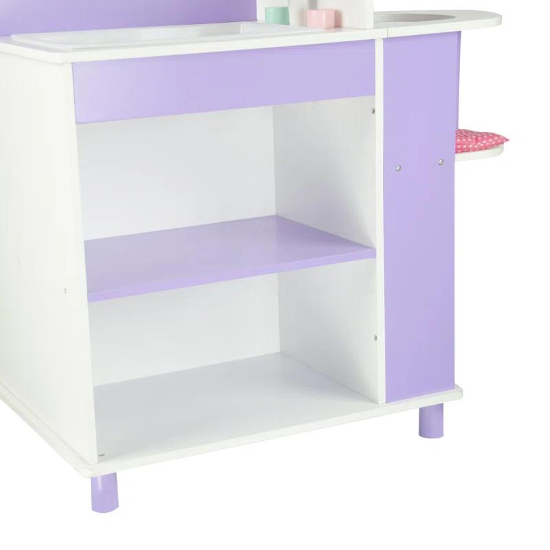Teamson Kids Olivia's Little World Wooden Doll Changing Station