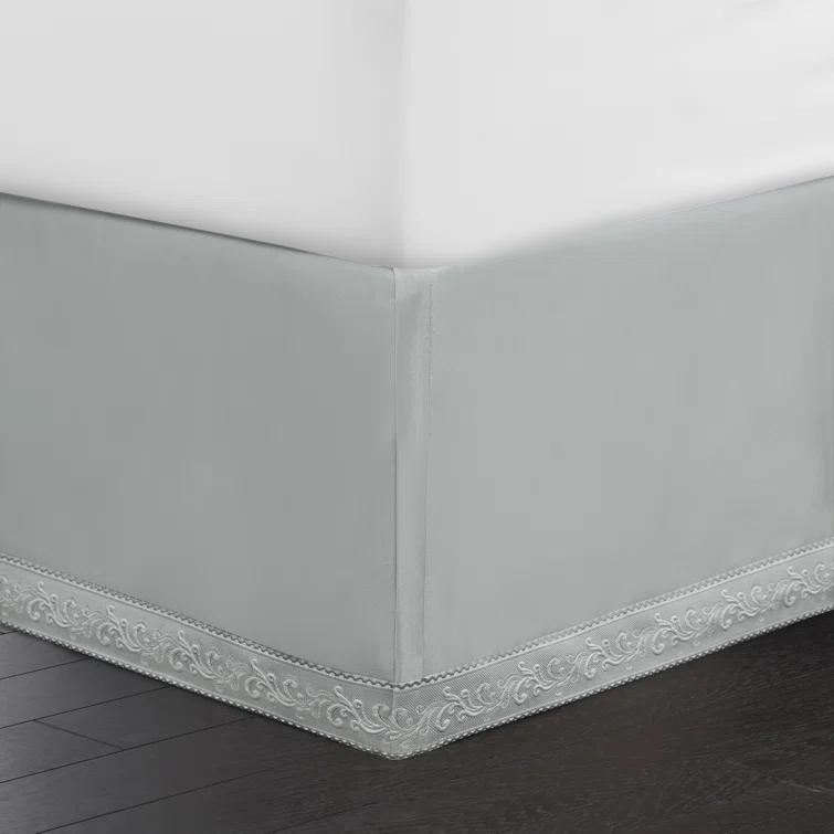 California King Spa Blue Damask Comforter Set with Shams