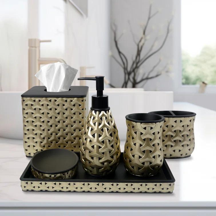 Willa Arlo™ Interiors Seidman Bathroom Accessory Set
