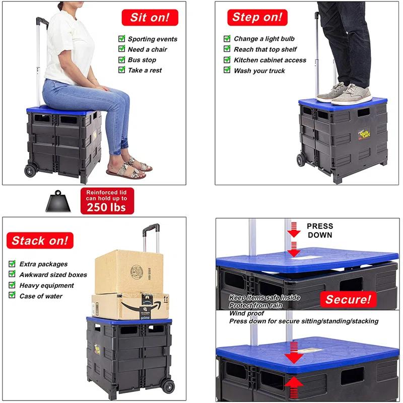 dbest products dbest products Quick Cart with Lid