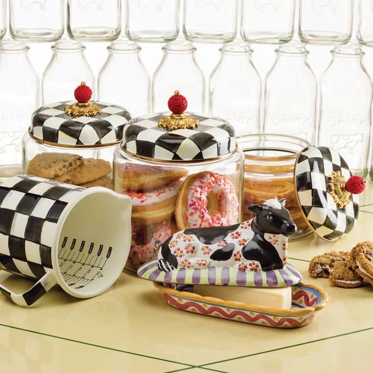 MacKenzie-Childs Courtly Check® Kitchen Canister