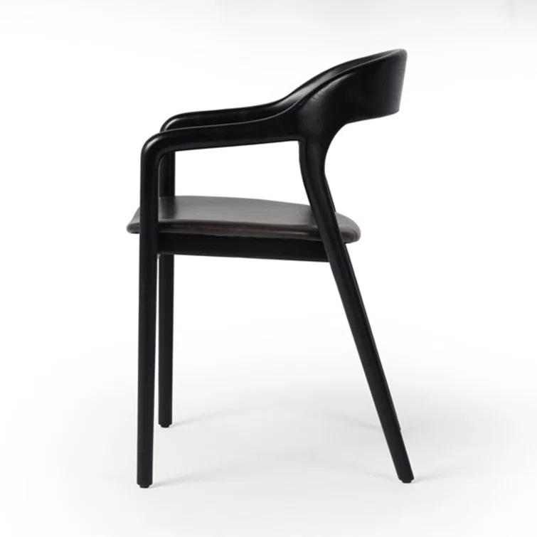 Kayla Leather Dining Armchair