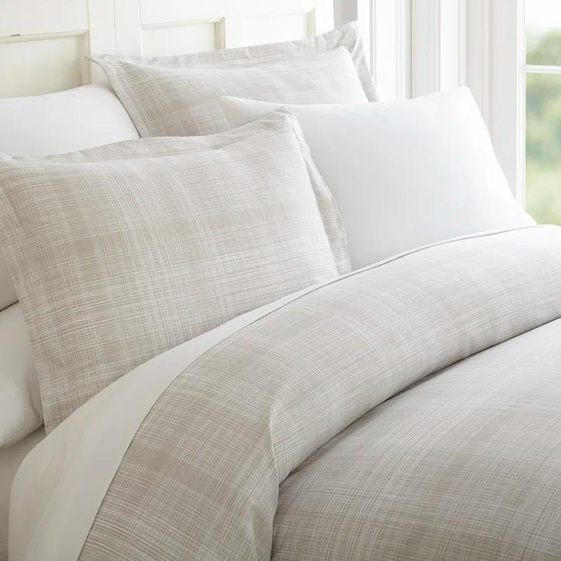 Becky Cameron Becky Cameron Plaid Duvet Cover Set