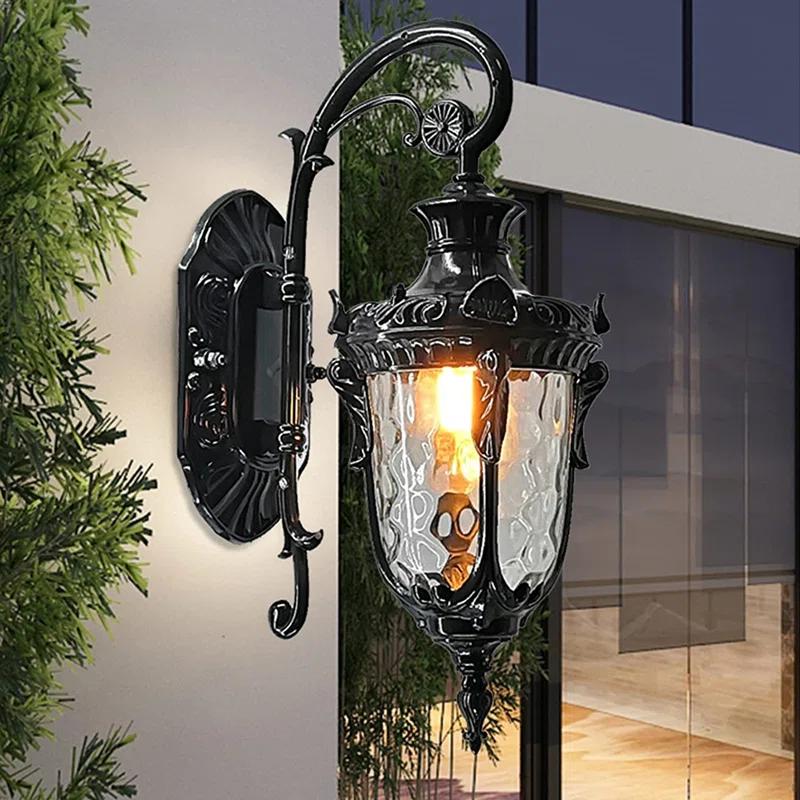 Fleur De Lis Living Stockard 1-Light Waterproof Outdoor Wall Light