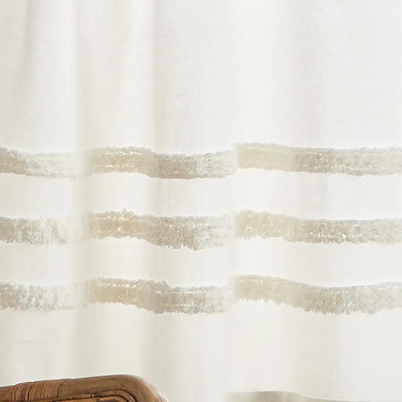 Martha Stewart Linen Tailored 60" Kitchen Curtain