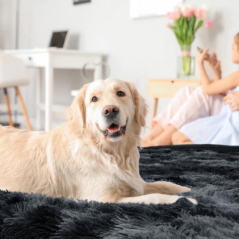 PetAmi Faux Fur Sherpa Pet Blanket