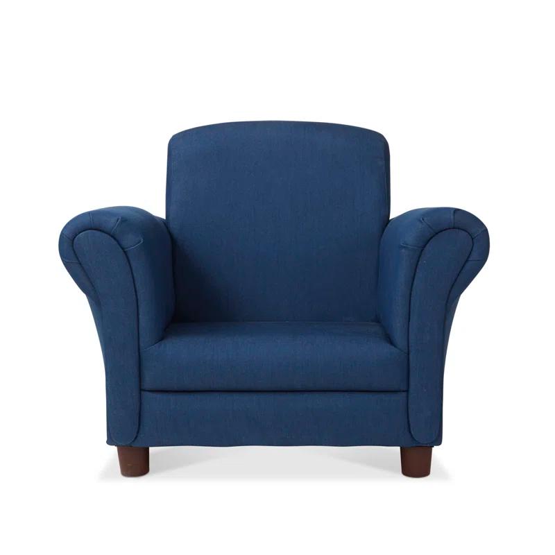Kids 7.5'' Club Chair Chair and Ottoman