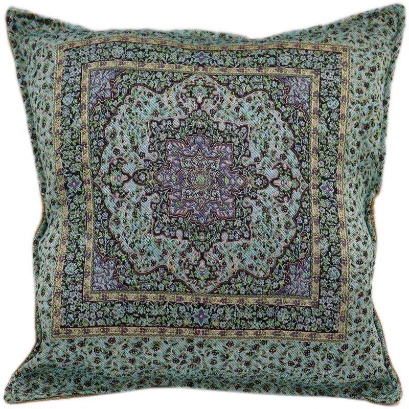 Arshs Fine Rugs Southwestern Pillows Tassels Chenille Reversible Throw Pillow