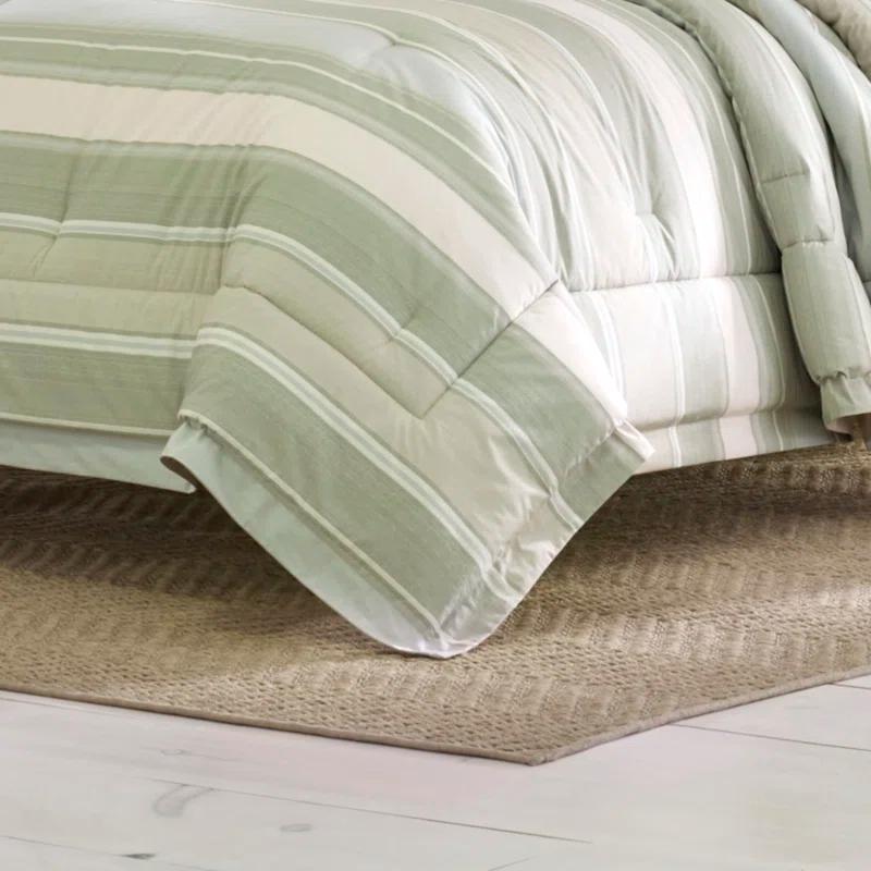 Tommy Bahama Home Tommy Bahama Serenity Green Cotton Reversible 5 Piece Comforter Set