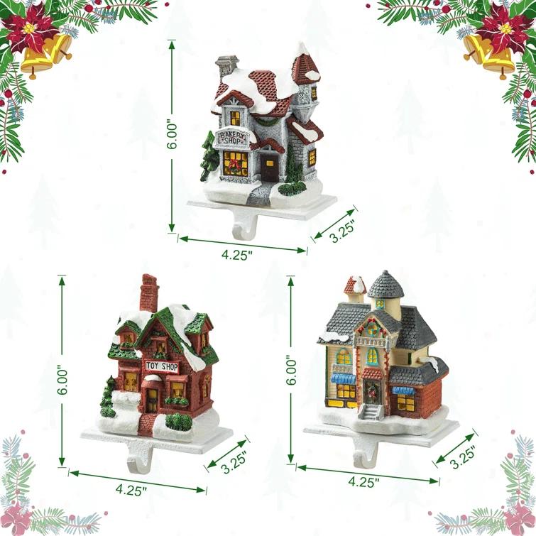 Glitzhome House Stocking Holder