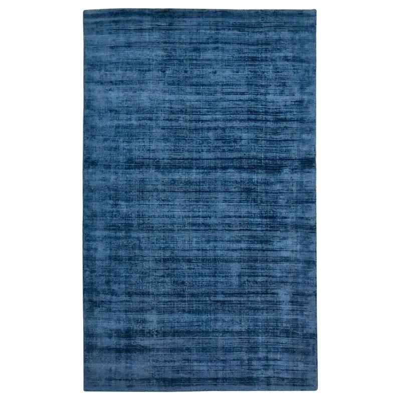 Affinity Londyn Hand-Woven Viscose Area RugBlue