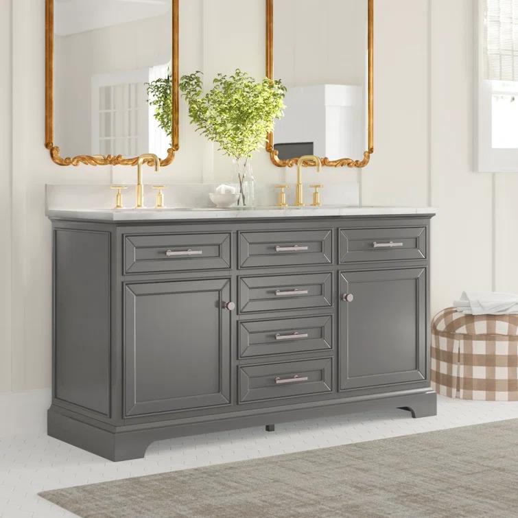 Sudio Design Thompson 60" W Double Vanity & Reviews | Perigold