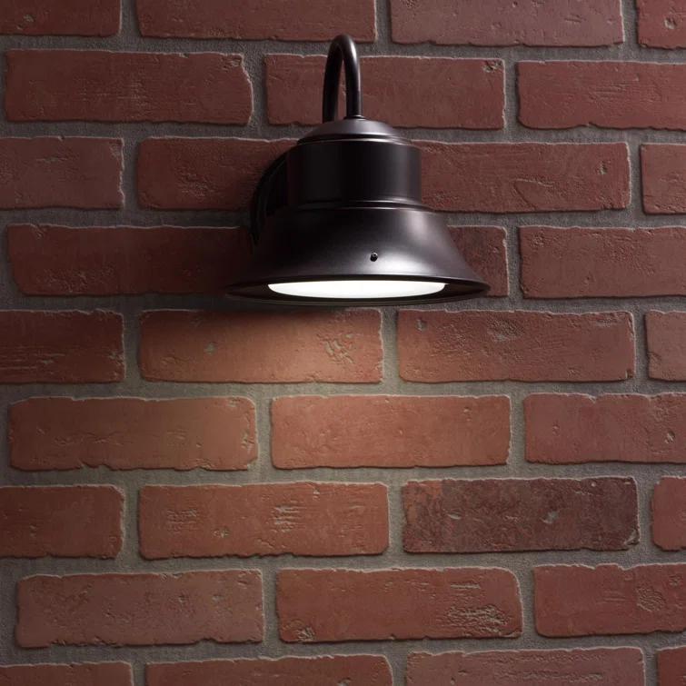 FeitElectric 1 - Head Hardwired Dusk to Dawn Outdoor Security Area Light