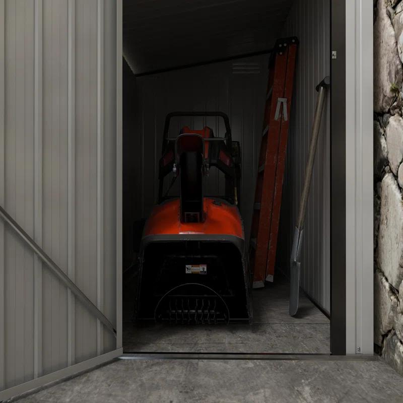 Outsunny Metal Lean-to Storage Shed