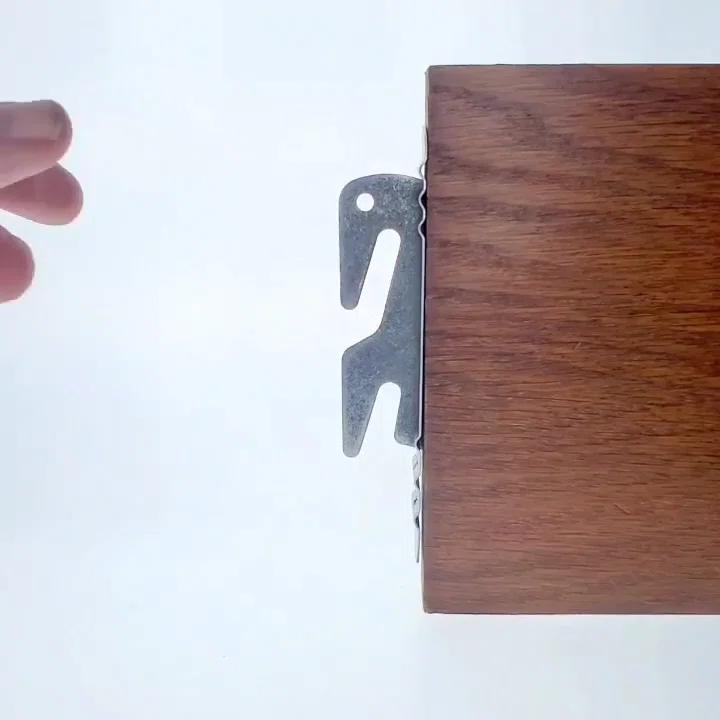 bedCLAW Anti-Wobble Bed Rail Shims, Set of 6 Steel Spacers for Loose Hook-On Side Rails