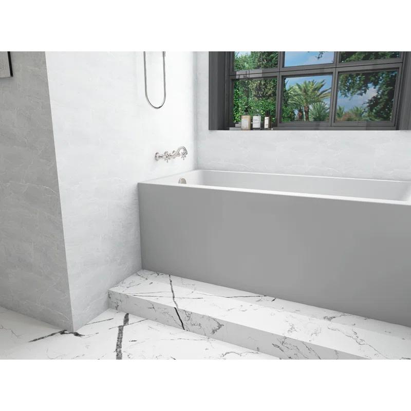 Niklaus 60'' x 30'' Alcove / Tile In Soaking Bathtub