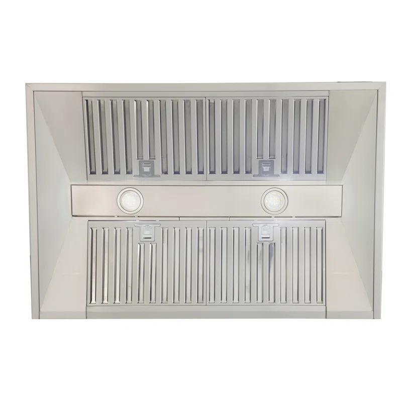 Kucht Kucht 36" Stainless Steel 900 CFM Wall Range Hood with Baffle Filter