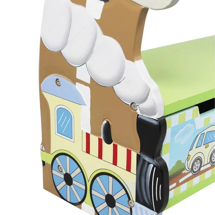 Teamson Kids Teamson Kids Transportation 3-Tier Bookshelf & Storage Drawer