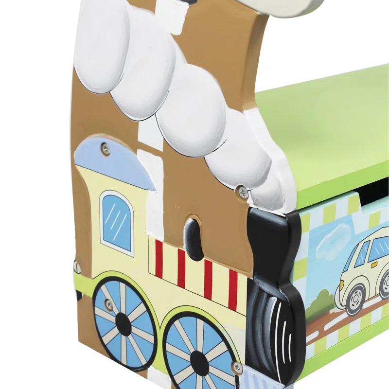 Teamson Kids Teamson Kids Transportation 3-Tier Bookshelf & Storage Drawer