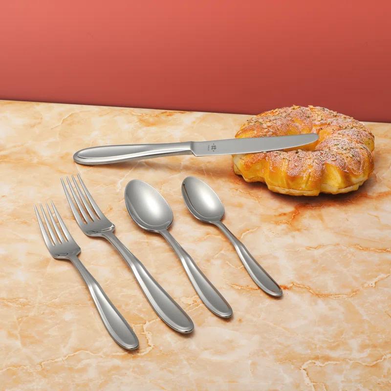 TABLE 12 TABLE 12 Stainless Steel Flatware Set - Service for 4